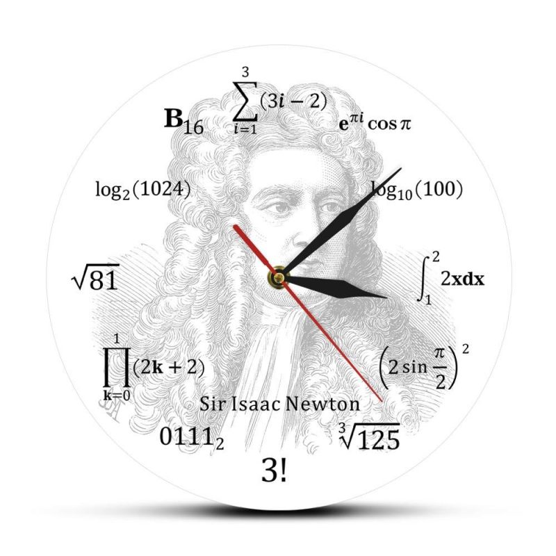 horloge originale isaac newton 75