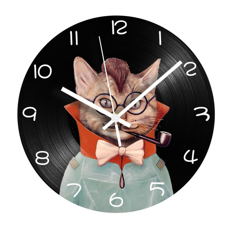 horloge originale monsieur chat 97