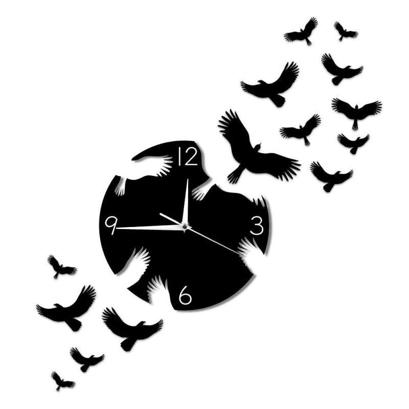 horloge originale oiseaux migrateurs 104