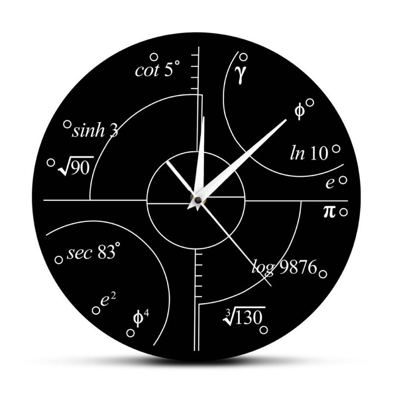 horloge originale trigonometrique 3