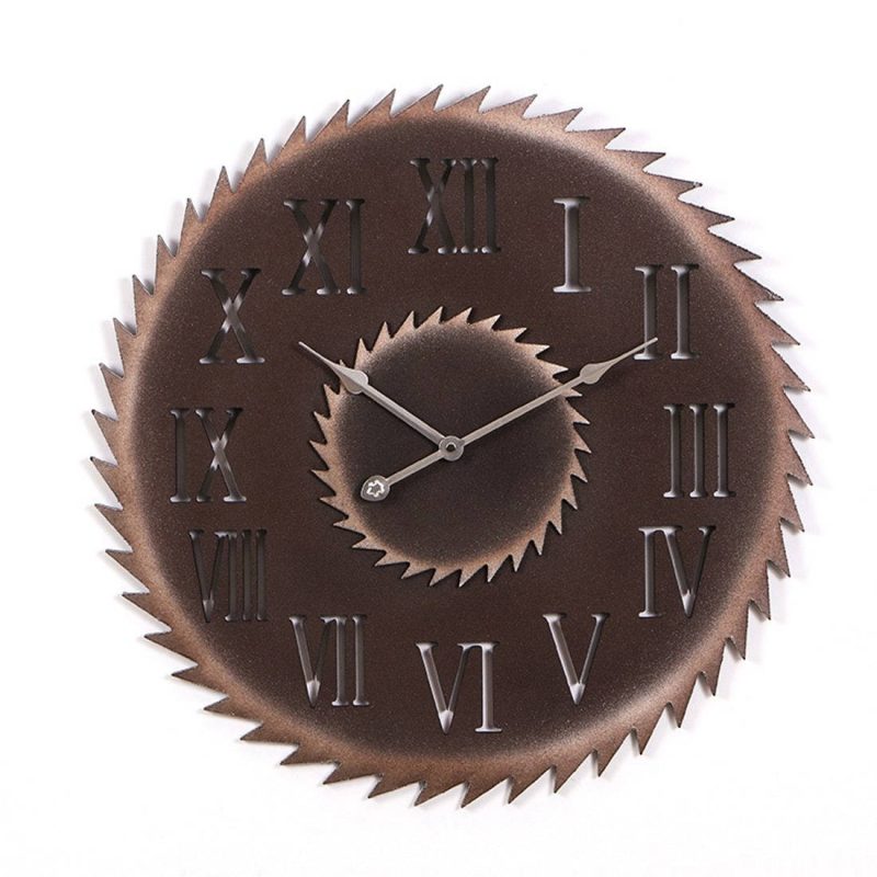 horloge steampunk scie chiffre romain 15