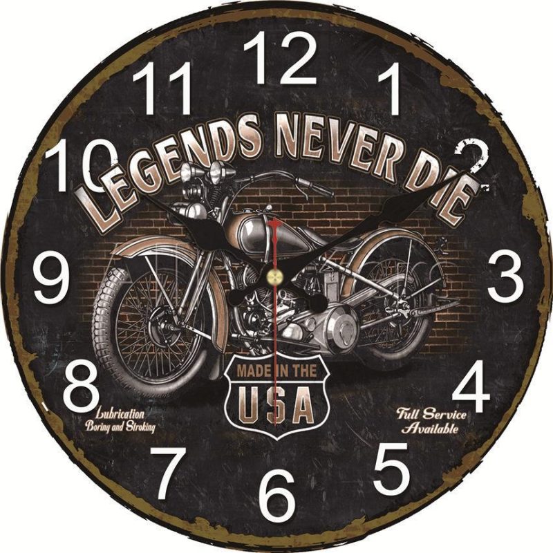 horloge vintage moto 8