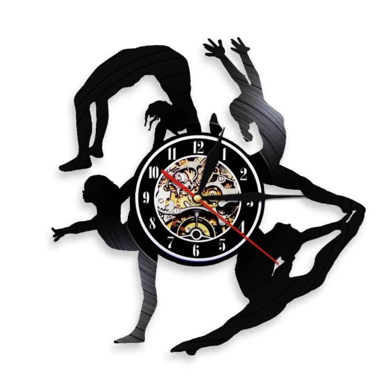 horloge vinyle gymnastique artistique 0