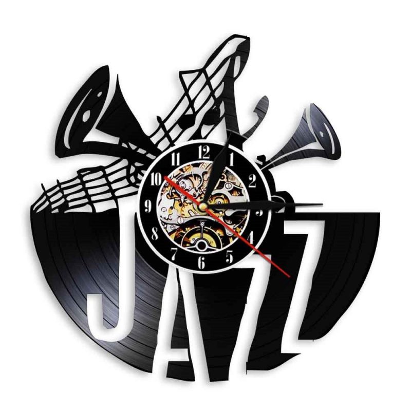 horloge vinyle jazz 2