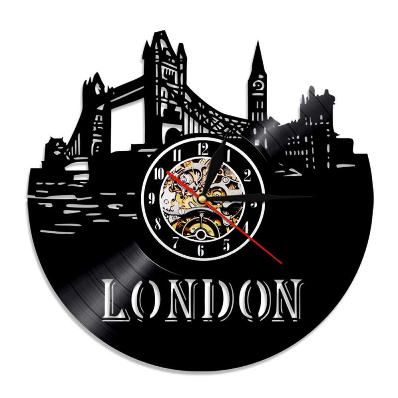 horloge vinyle londres 2