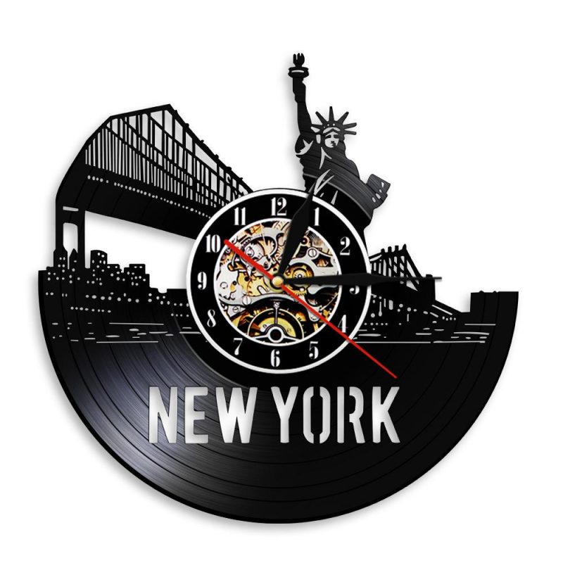 horloge vinyle new york 7