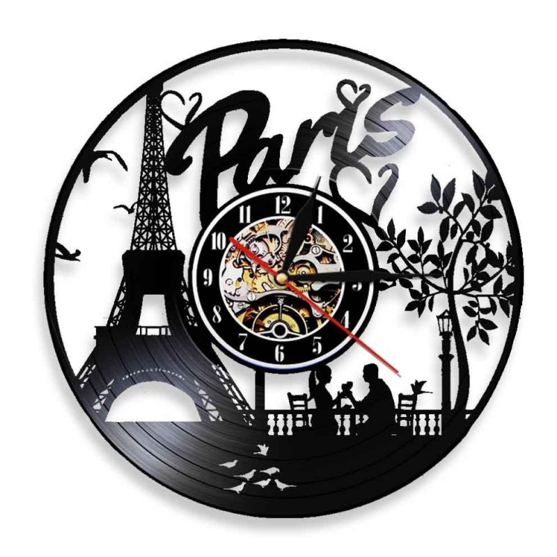 horloge vinyle paris 1