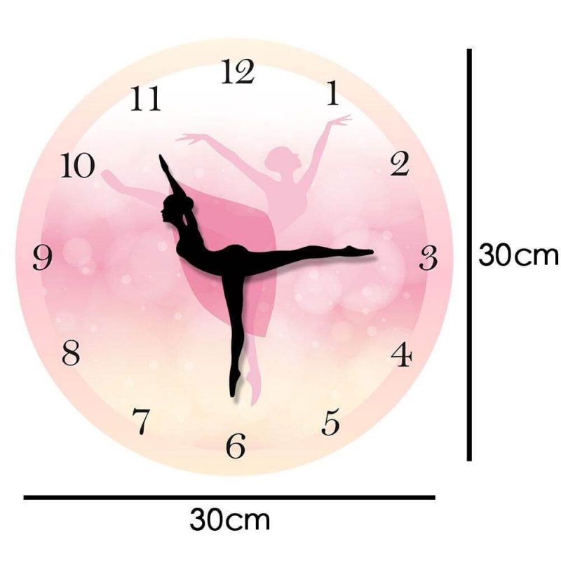 horloge animee diametre 30 cm