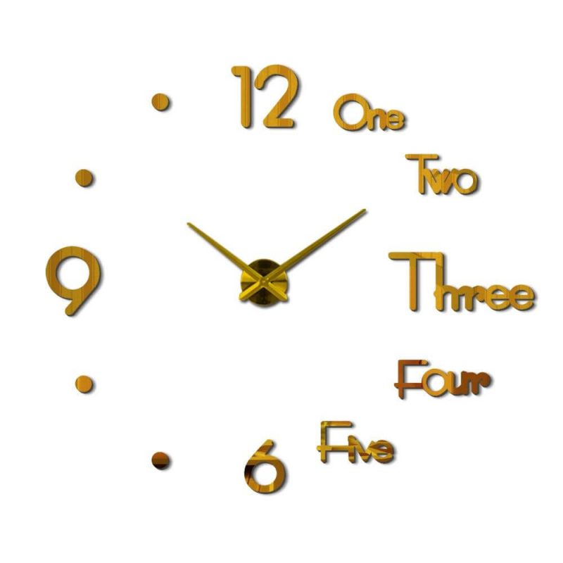 horloge murale 3D Design Dore