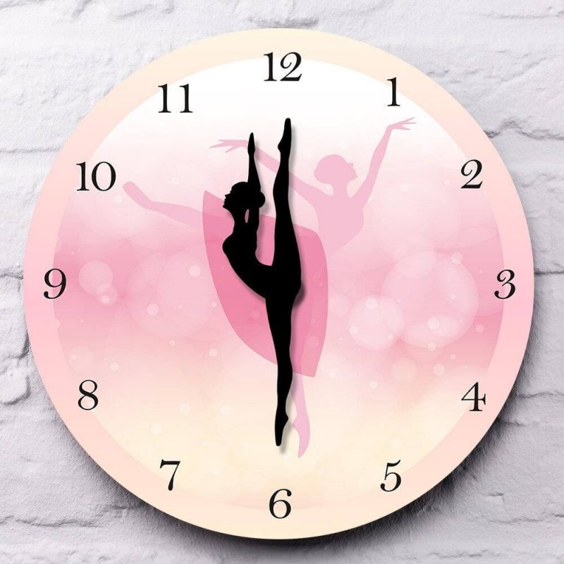 horloge murale animee