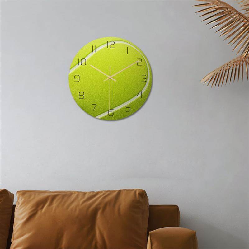 horloge_murale_balle_de_tennis_salon horloge murale balle de tennis salon