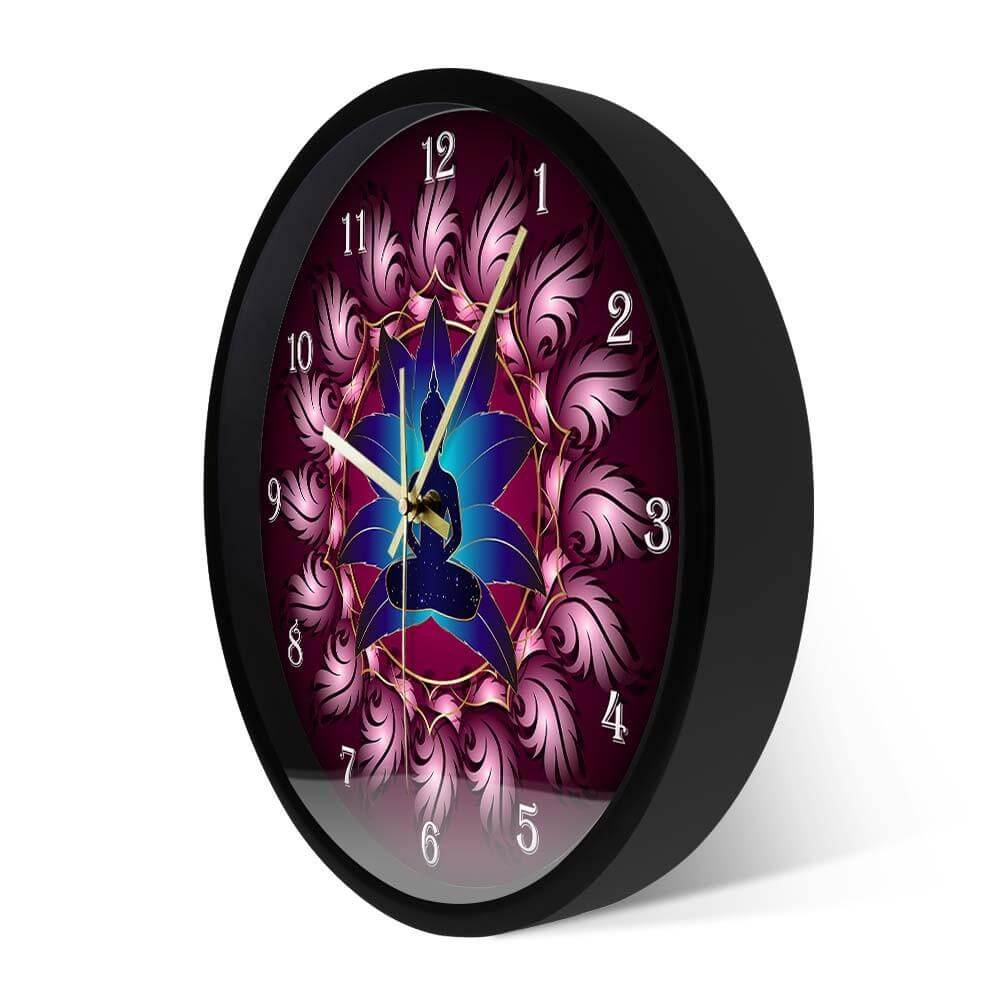 horloge_murale_bouddha_Cadran_decoratif horloge murale bouddha Cadran decoratif