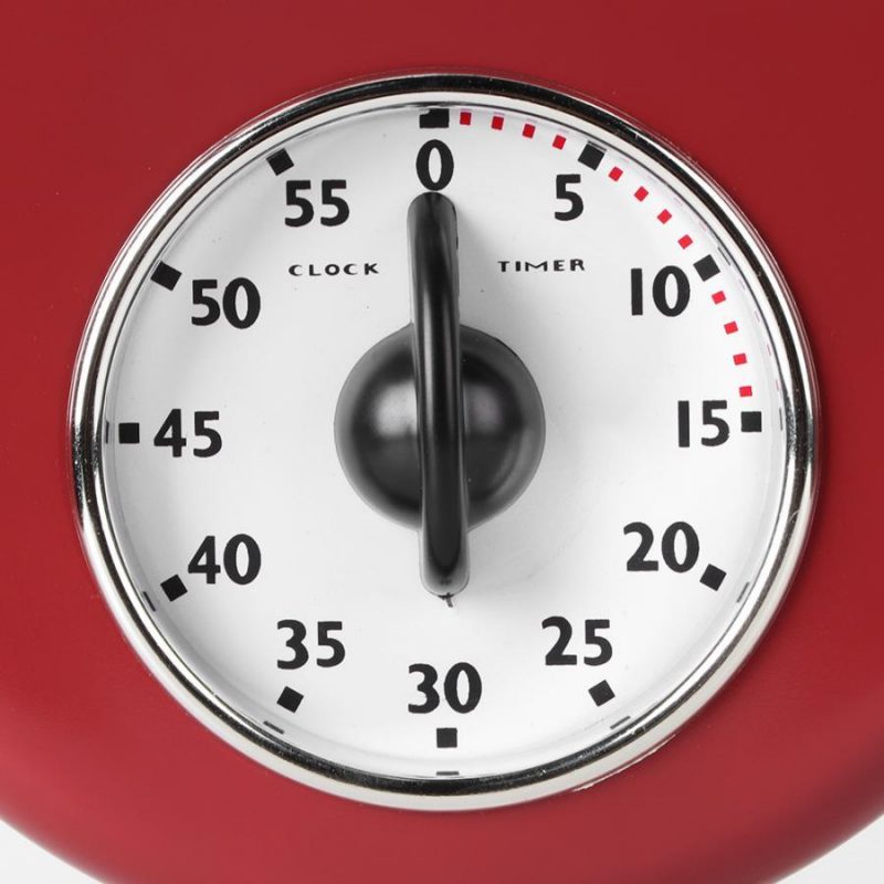horloge murale cuisine minuteur