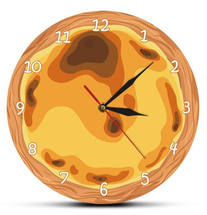 horloge murale cuisine patisserie portugaise