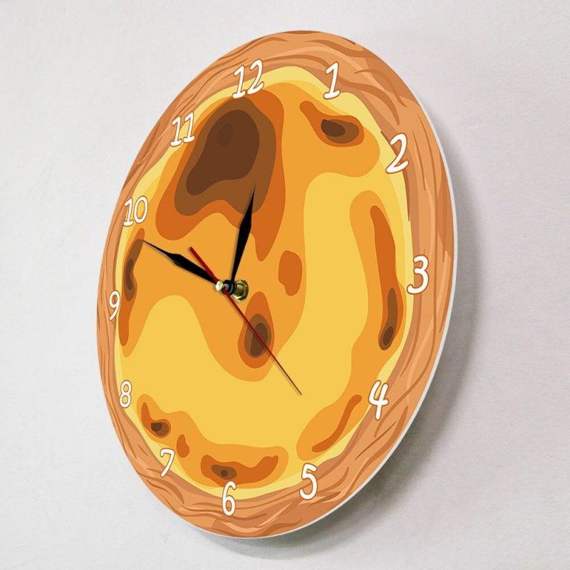 horloge murale cuisine patisserie portugaise diametre 30cm