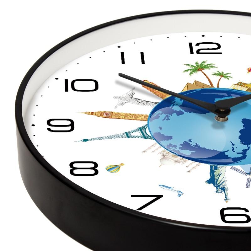 horloge murale design london paris new york moderne