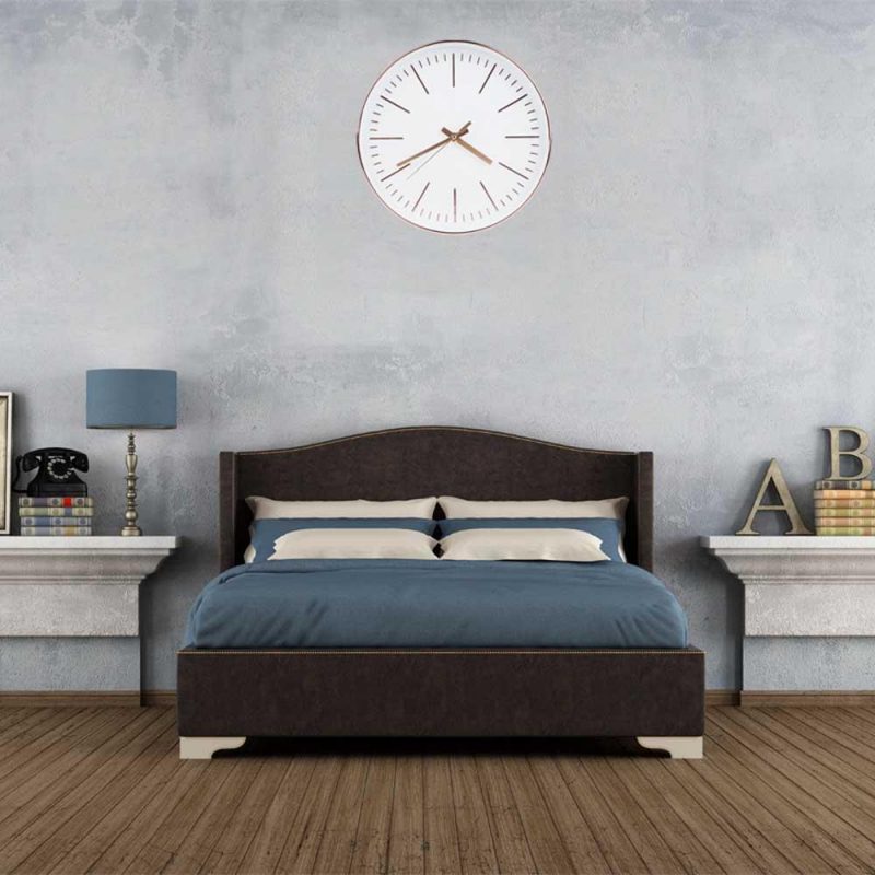 horloge murale design rose gold chambre