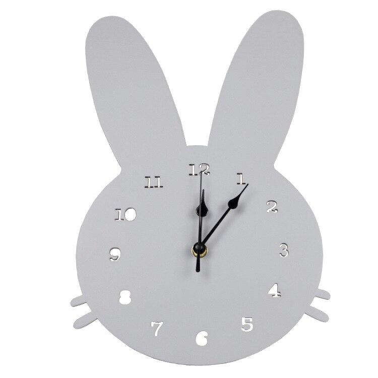 horloge_murale_lapin_gris horloge murale lapin gris