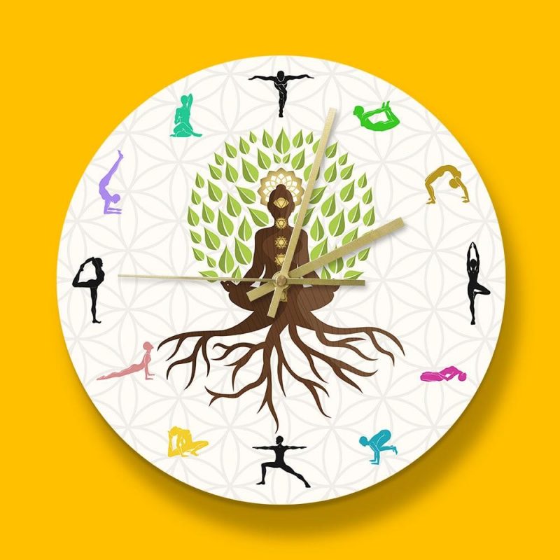 horloge murale meditation 2