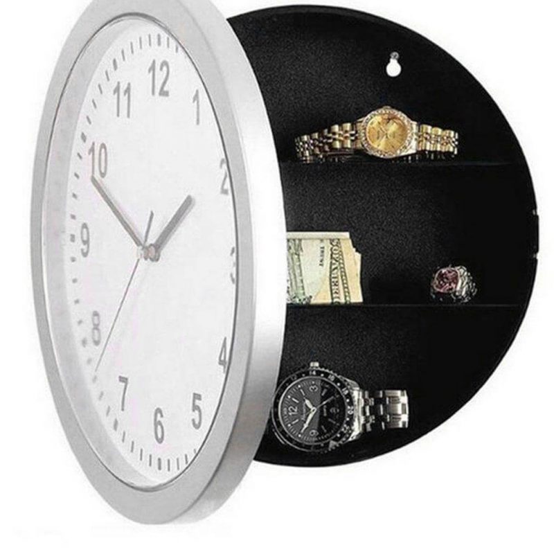horloge murale originale coffre fort