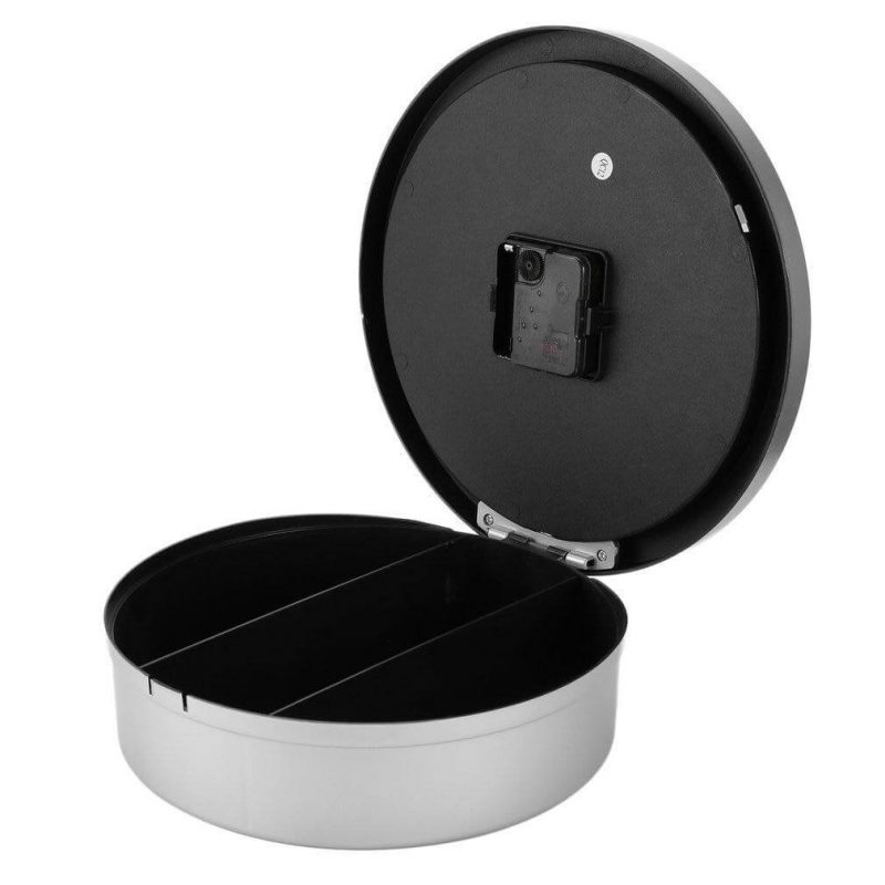 horloge murale originale coffre fort coffre a bijou