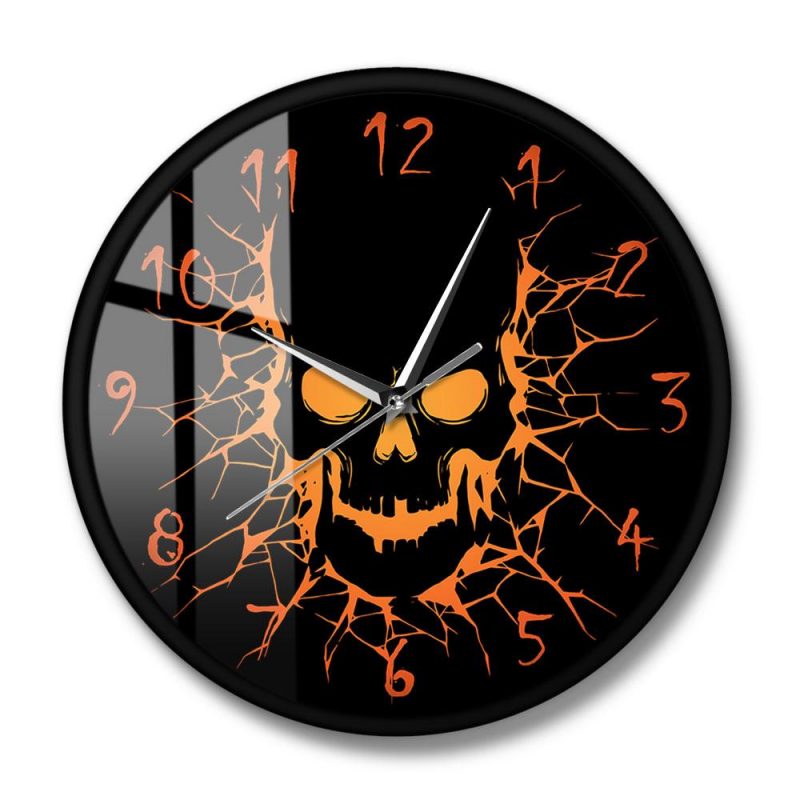 horloge murale originale de la mort avec cadran