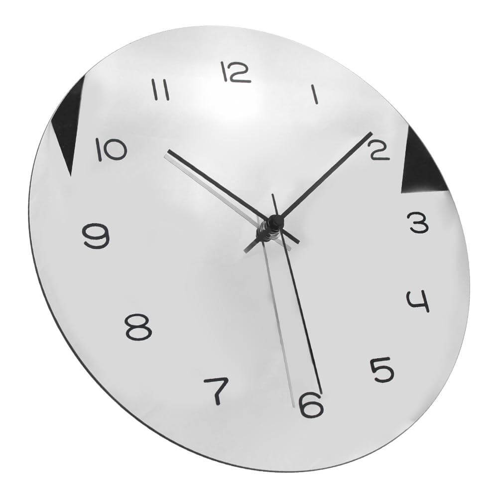 horloge_murale_originale_effet_miroir_design_moderne horloge murale originale effet miroir design moderne