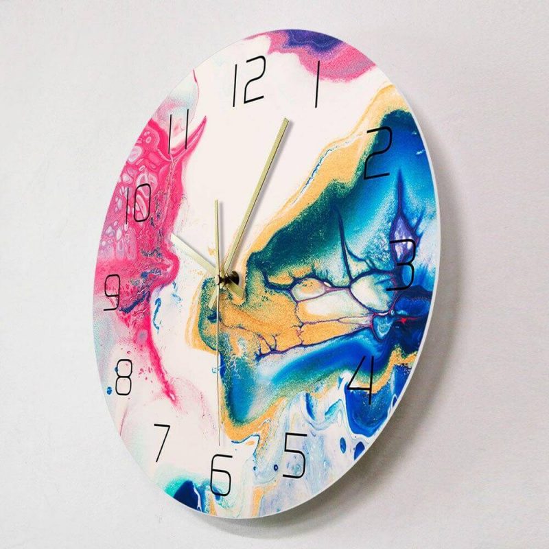horloge murale originale holographique