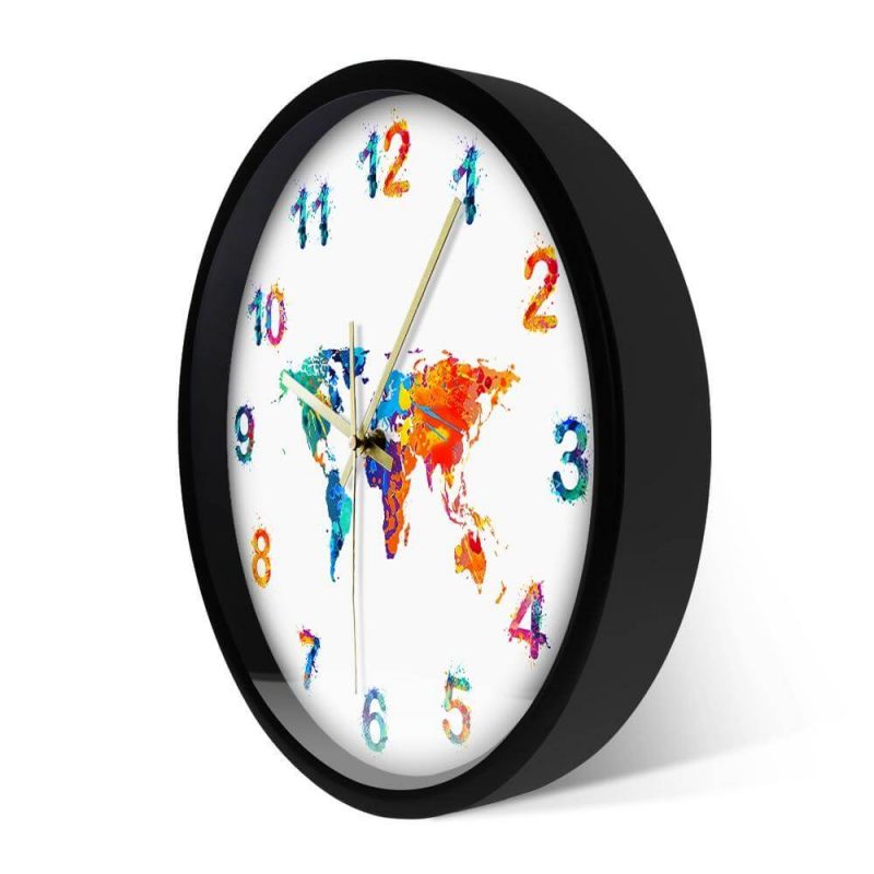 horloge murale originale voyage 12 pouces