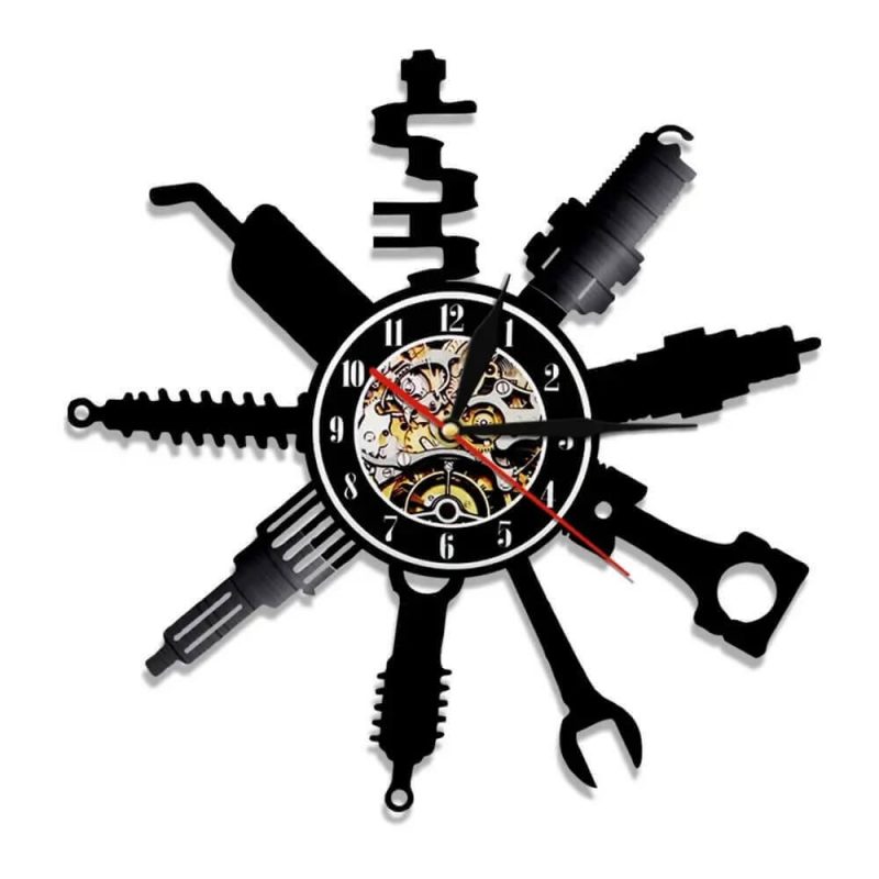 horloge murale outils