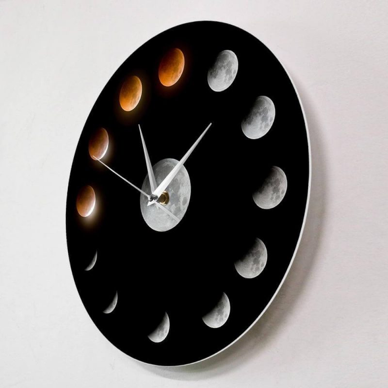 horloge murale phase lune pleinelune