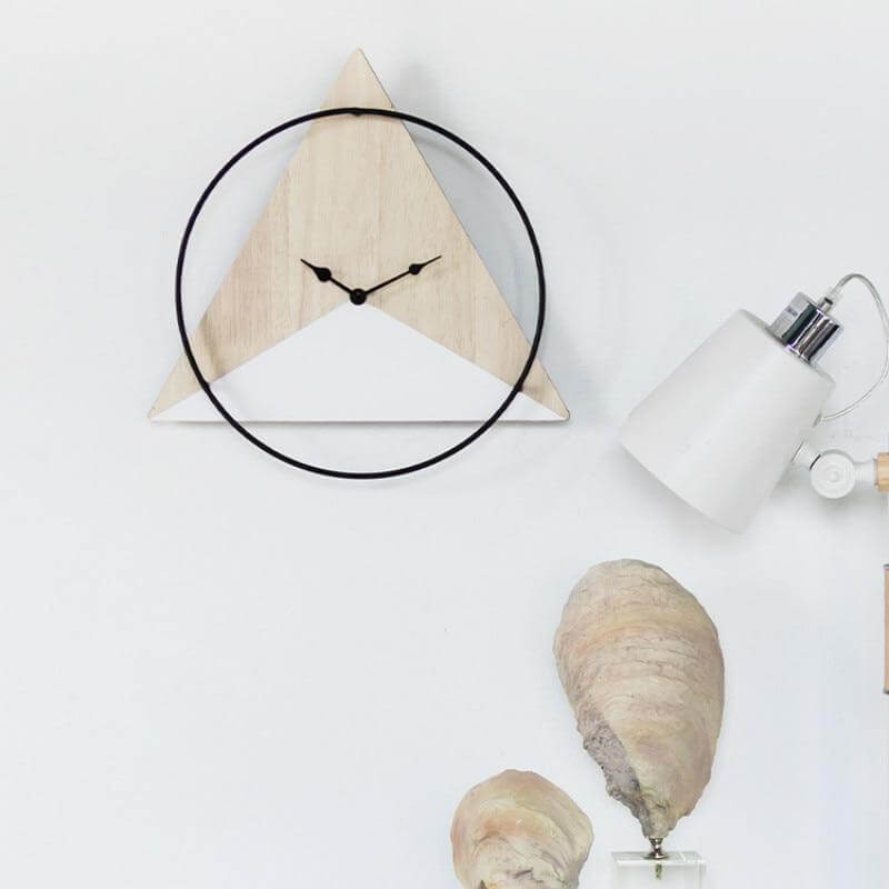 horloge murale scandinave decoration design