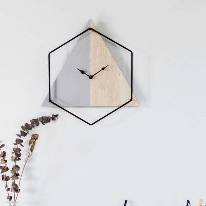 horloge murale scandinave decoration murale