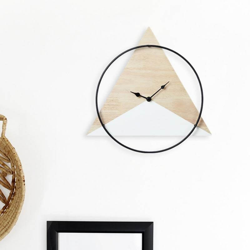 horloge murale scandinave decoration nordique