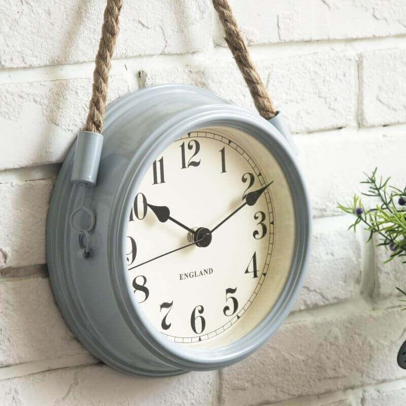 horloge murale scandinave suspendue salon decorative