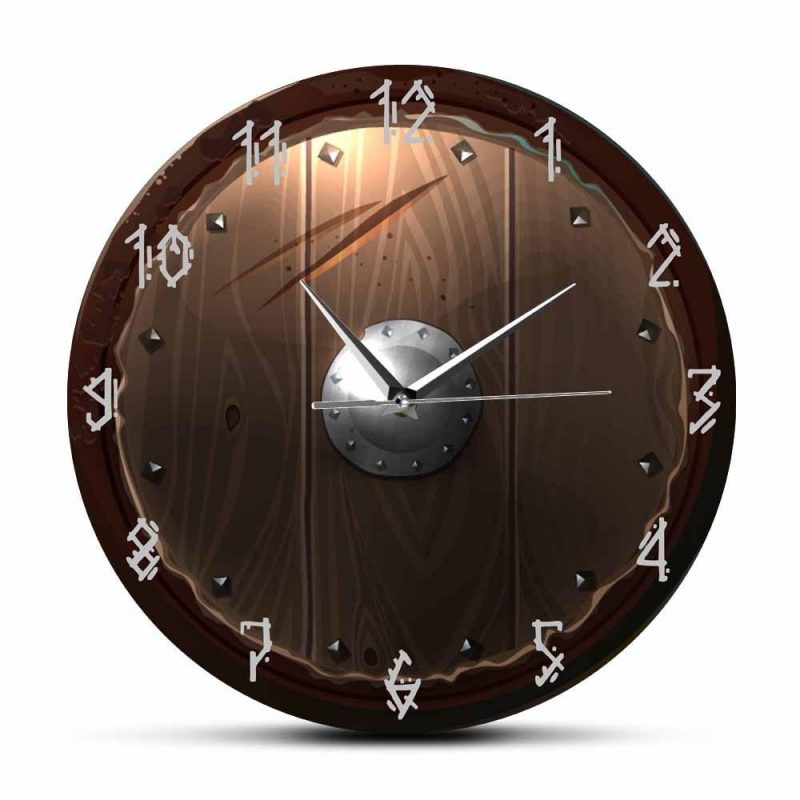 horloge murale viking