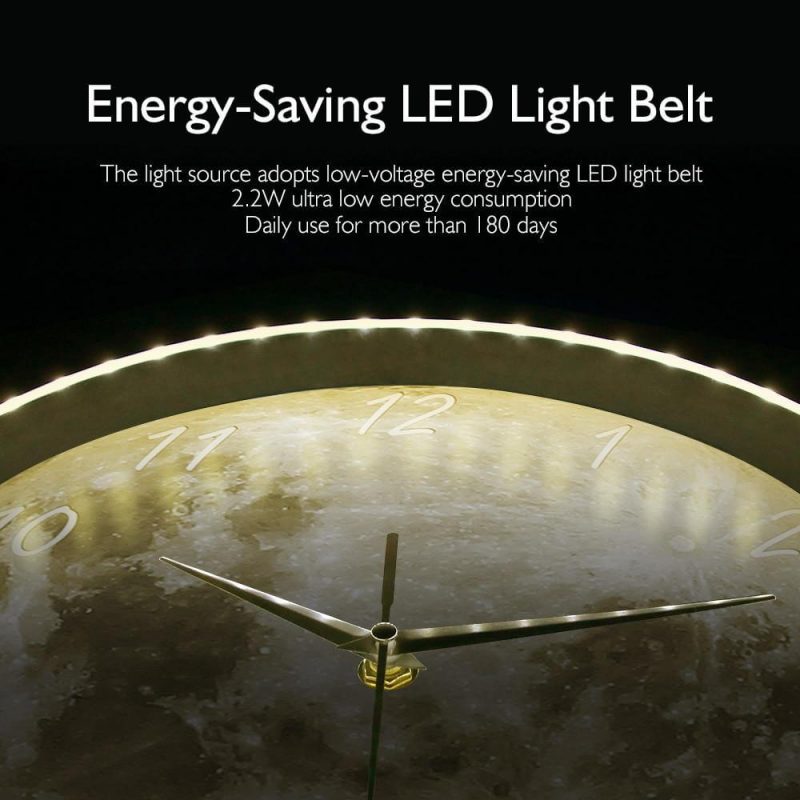led lumineuse design lune